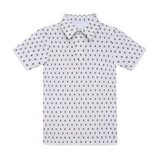 COURTSIDE KIDS Football Polo Shirt