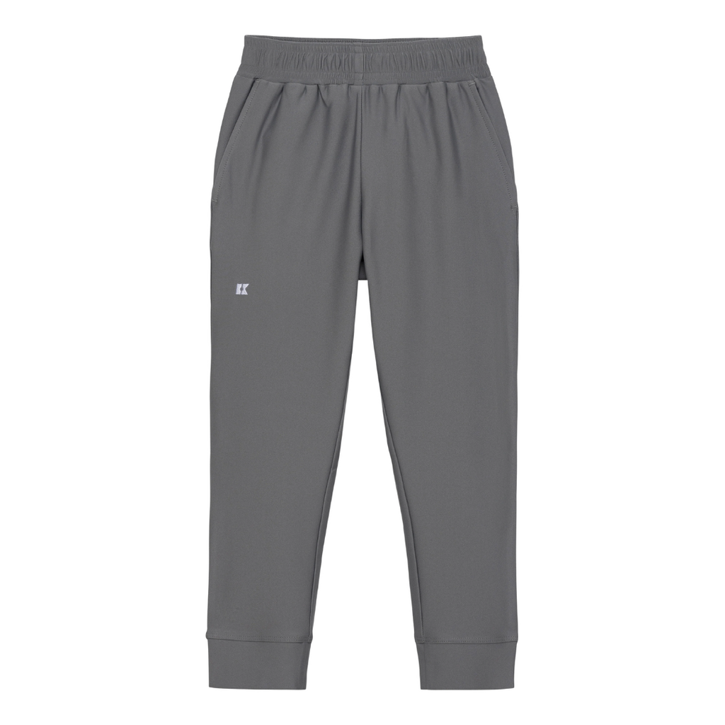 COURTSIDE KIDS Gray Warm-up Jogger