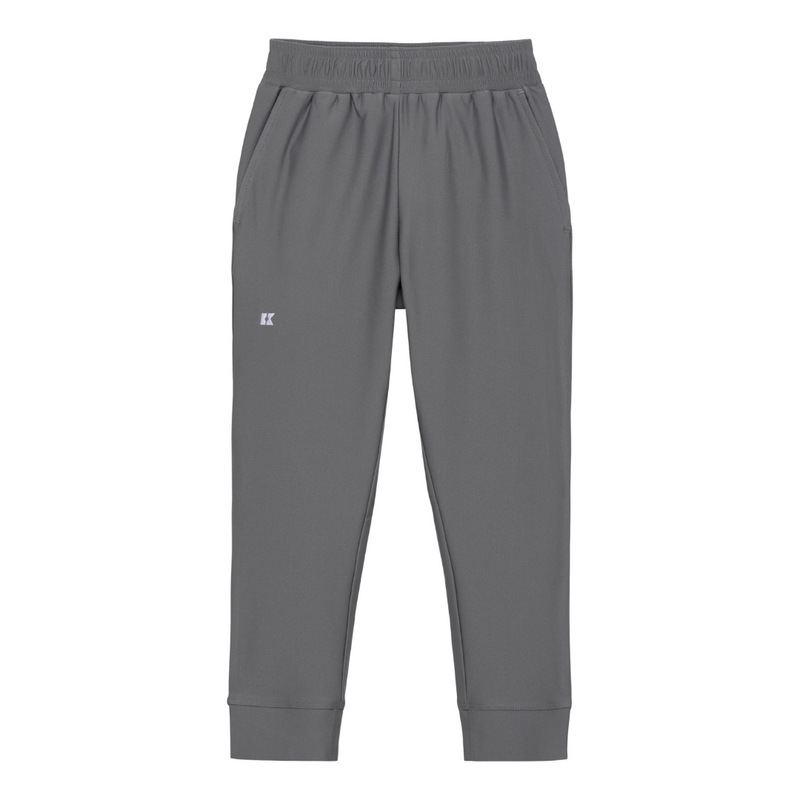 COURTSIDE KIDS Gray Warm-up Jogger