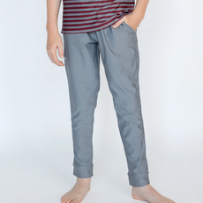 COURTSIDE KIDS Gray Warm-up Jogger