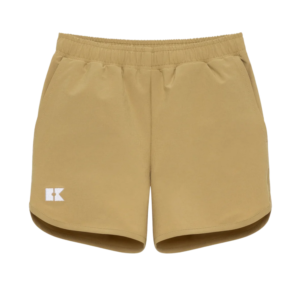 COURTSIDE KIDS Khaki Super Short