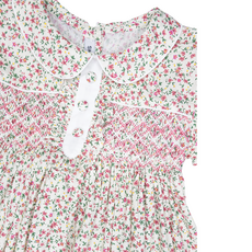 Samantha Floral Smocked Dress