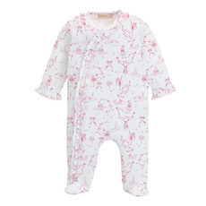 BABY CLUB CHIC Grace In Toile Footie w/Ruffles
