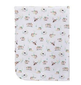 BABY CLUB CHIC Duck Pond Receiving Blanket