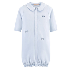 BABY CLUB CHIC Cars All-Over Emb Conv Gown-Lt Blue