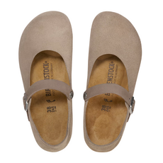 birkenstock Mantova Suede Taupe