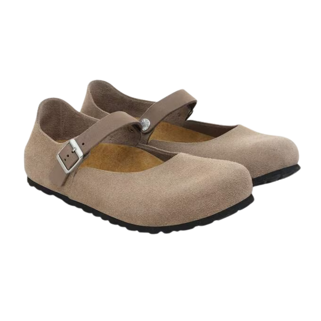 birkenstock Mantova Suede Taupe