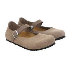 birkenstock Mantova Suede Taupe