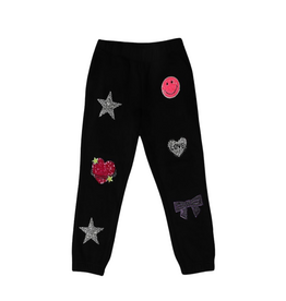 MIA NEW YORK Girls Icon Sweatpant - Black