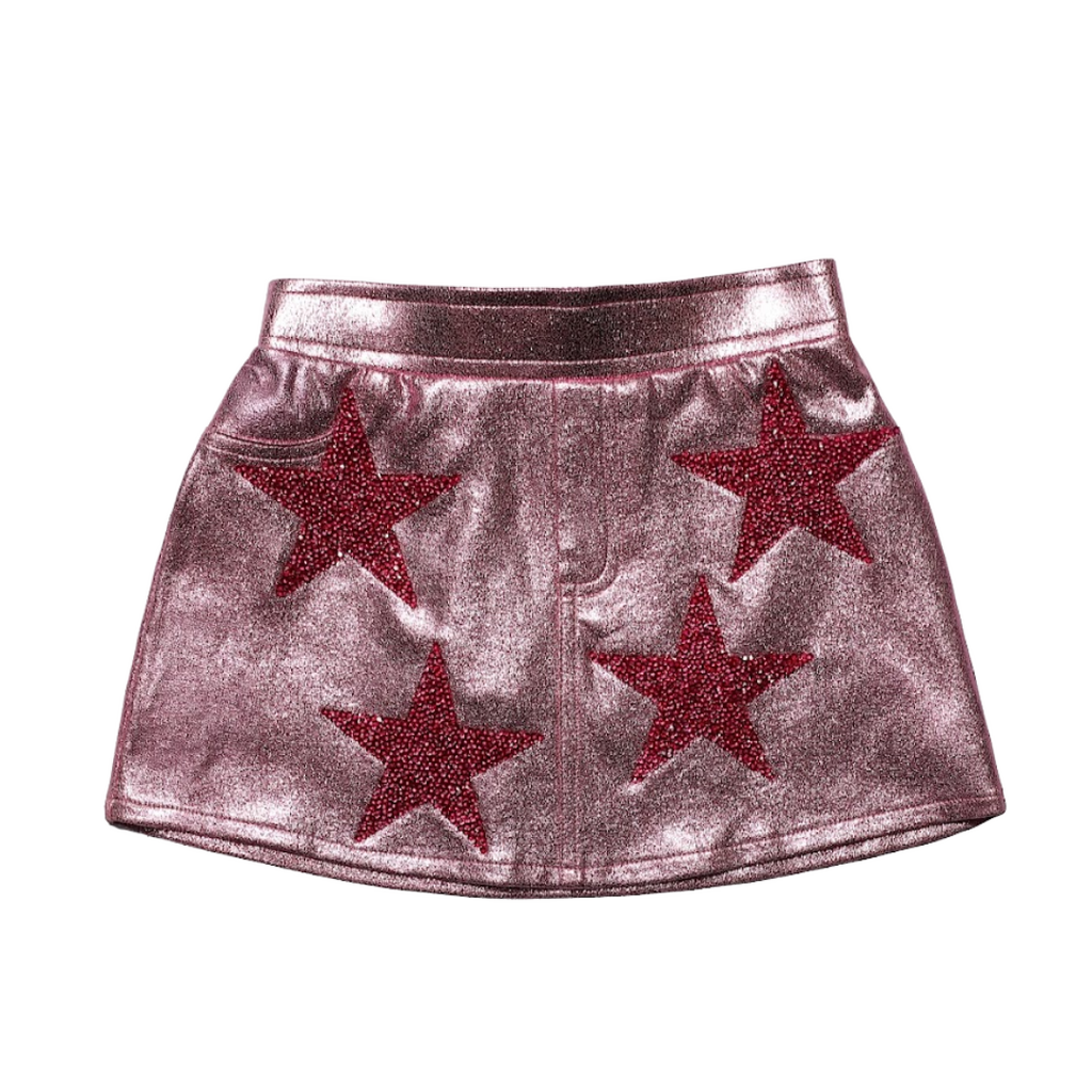 MIA NEW YORK Girls Star Skort - Pink