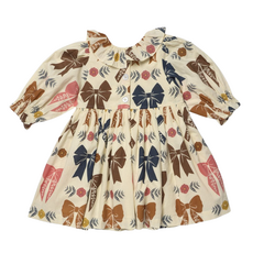 PINK CHICKEN girls amara dress - harvest bows