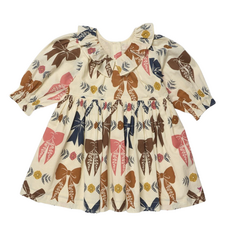 PINK CHICKEN girls amara dress - harvest bows