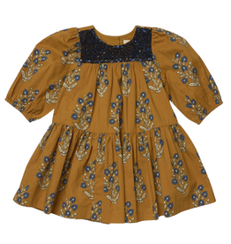 PINK CHICKEN girls fiona dress - harvest dewdrop