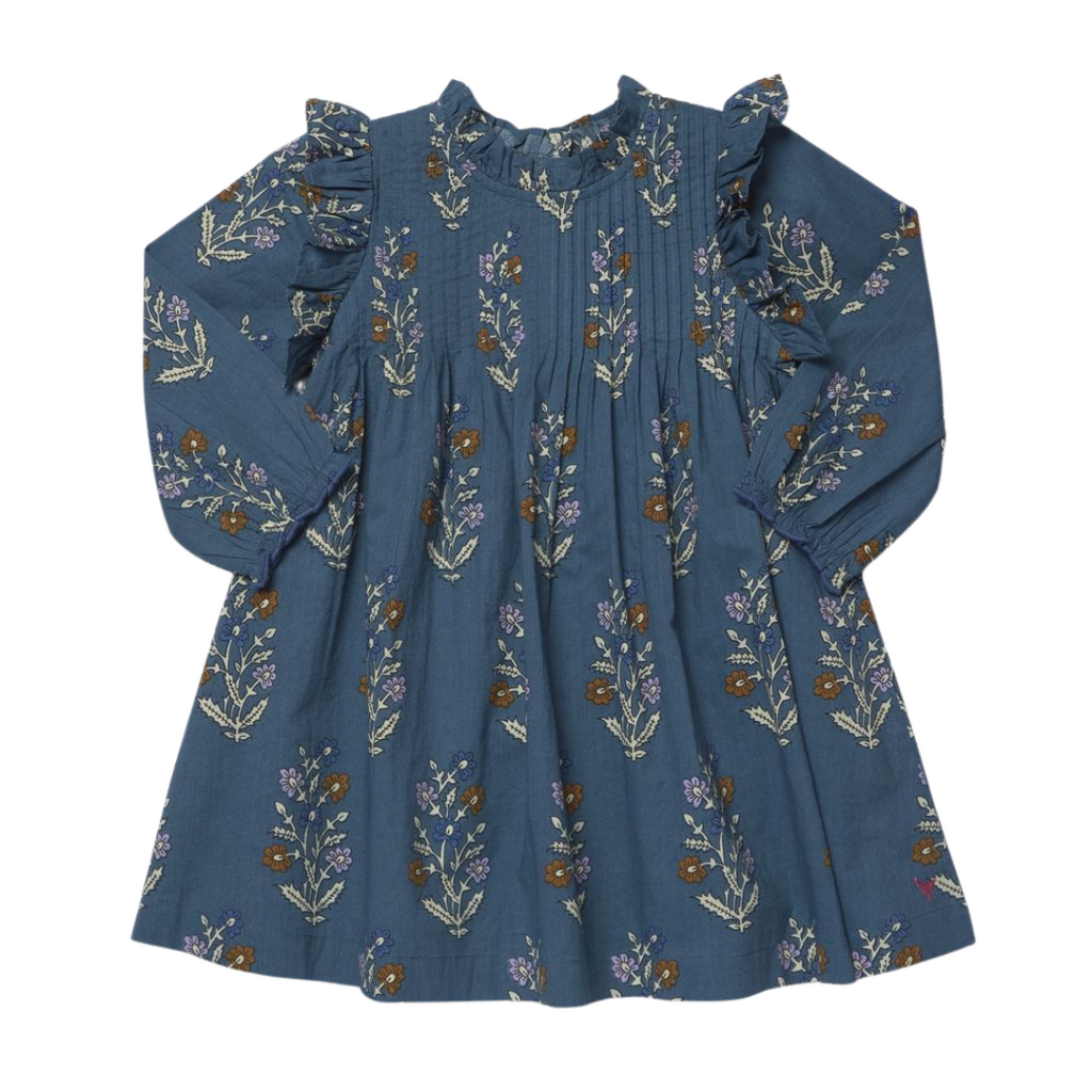 PINK CHICKEN girls jaipur dress - balsam dewdrop