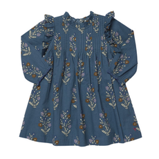 PINK CHICKEN girls jaipur dress - balsam dewdrop