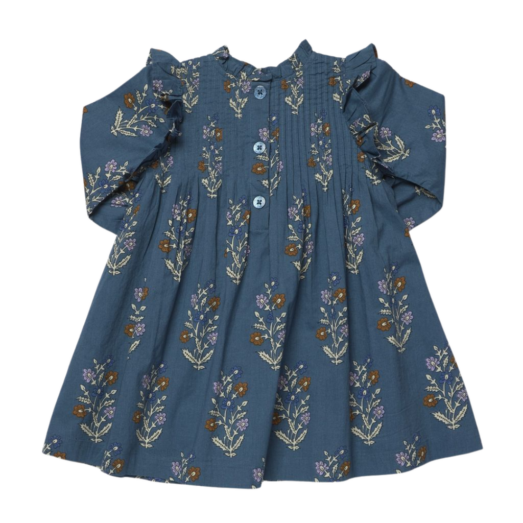 PINK CHICKEN girls jaipur dress - balsam dewdrop