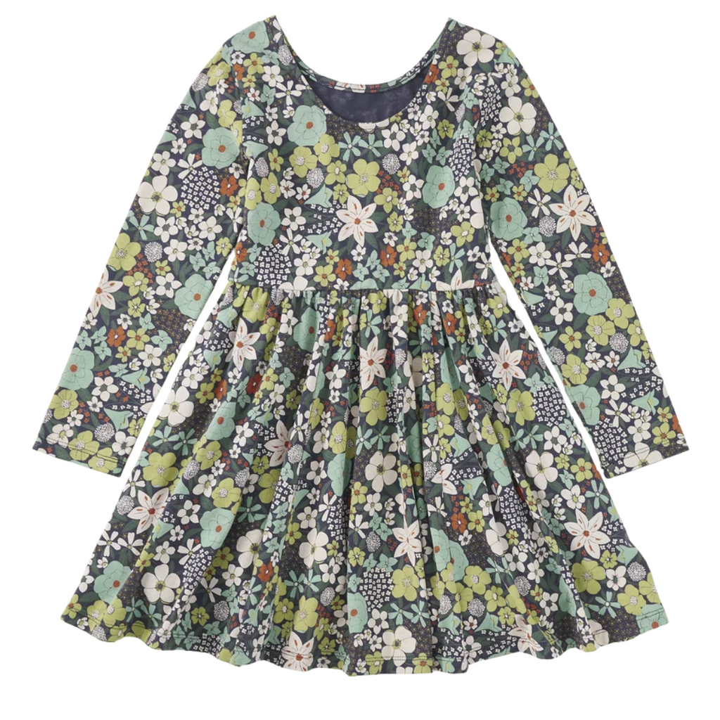 PRINTED BALLET DRESS-Chelsea Garden Floral