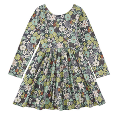 PRINTED BALLET DRESS-Chelsea Garden Floral