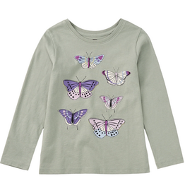 BUTTERFLY STUDY GRAPHIC TEE-Mica