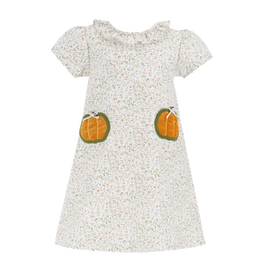 Louise Girl Dress-Pumpkins
