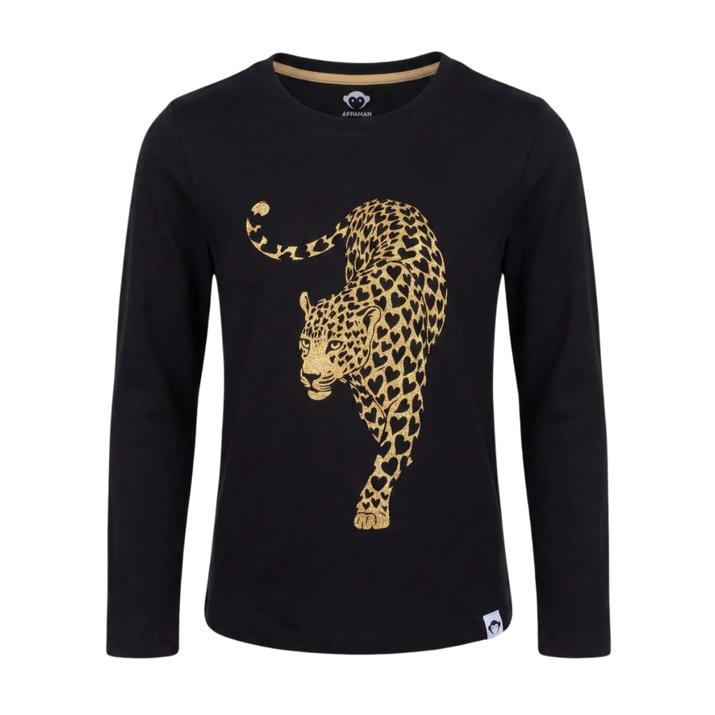 Appaman Leopard Black Elara Tee
