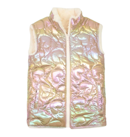 Appaman Rose Gold Girls Reversible Vest