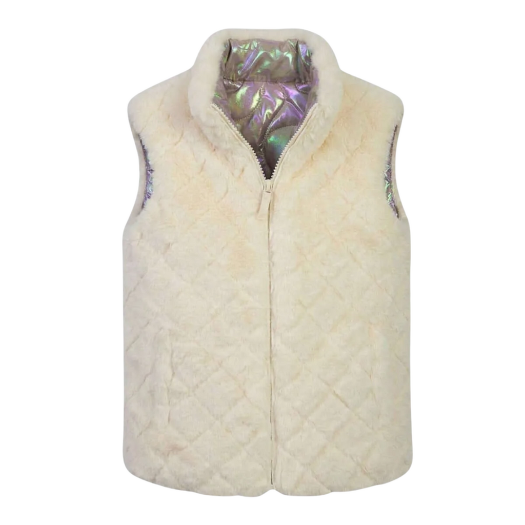 Appaman Rose Gold Girls Reversible Vest
