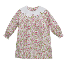 REMEMBER NGUYEN Fuchsia Pink Flower Presley Dress