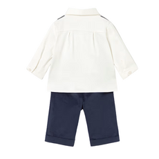 Newborn Boy 3-Piece Set - Navy