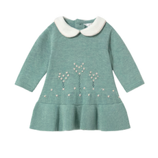 Newborn Tricot Dress - Mineral Vigore'