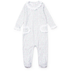 Lila + Hayes LUCY GIRL'S ROMPER-GARDEN SOIREE