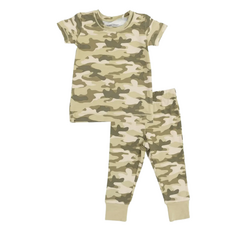 ANGEL DEAR Camo - Short Sleeve Lounge Set