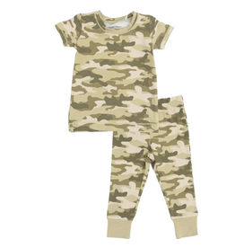 ANGEL DEAR Camo - Short Sleeve Lounge Set