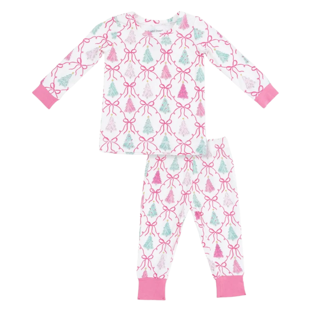 ANGEL DEAR Bow Trellis Tree - Long Sleeve Lounge Set