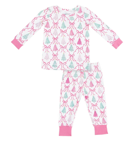 ANGEL DEAR Bow Trellis Tree - Long Sleeve Lounge Set