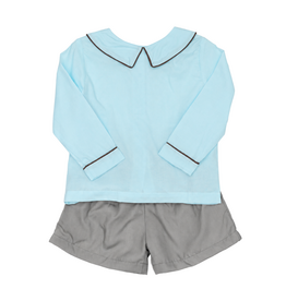 The Oaks Apparel John Woodland Blue Short Set
