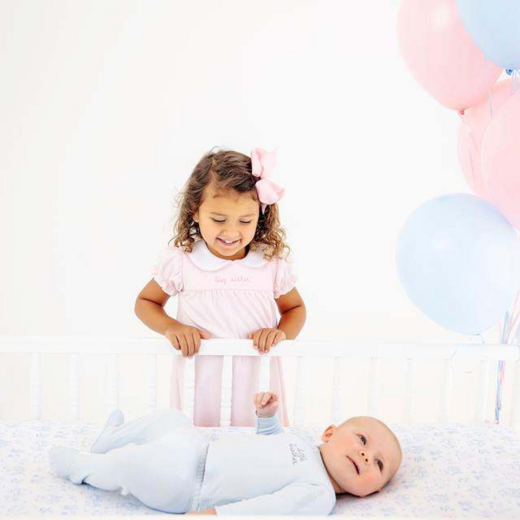 THE BEAUFORT BONNET COMPANY HOLLY DAY DRESS Palm Beach Pink-Big Sister
