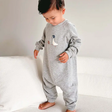 GUNAMUNA FLEECE JUMPSUIT-FOOTBALL GOOSE