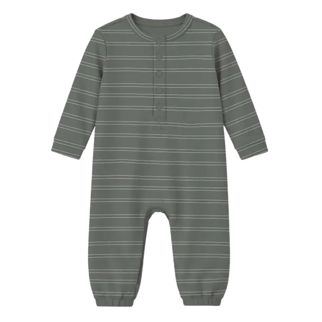 GUNAMUNA HENLEY JUMPSUIT-STRIPE
