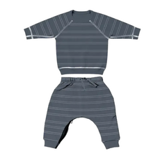 GUNAMUNA FLEECE SWEATSUIT-STRIPE