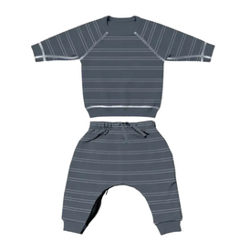 GUNAMUNA FLEECE SWEATSUIT-STRIPE