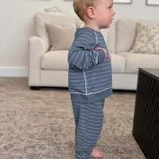 GUNAMUNA FLEECE SWEATSUIT-STRIPE