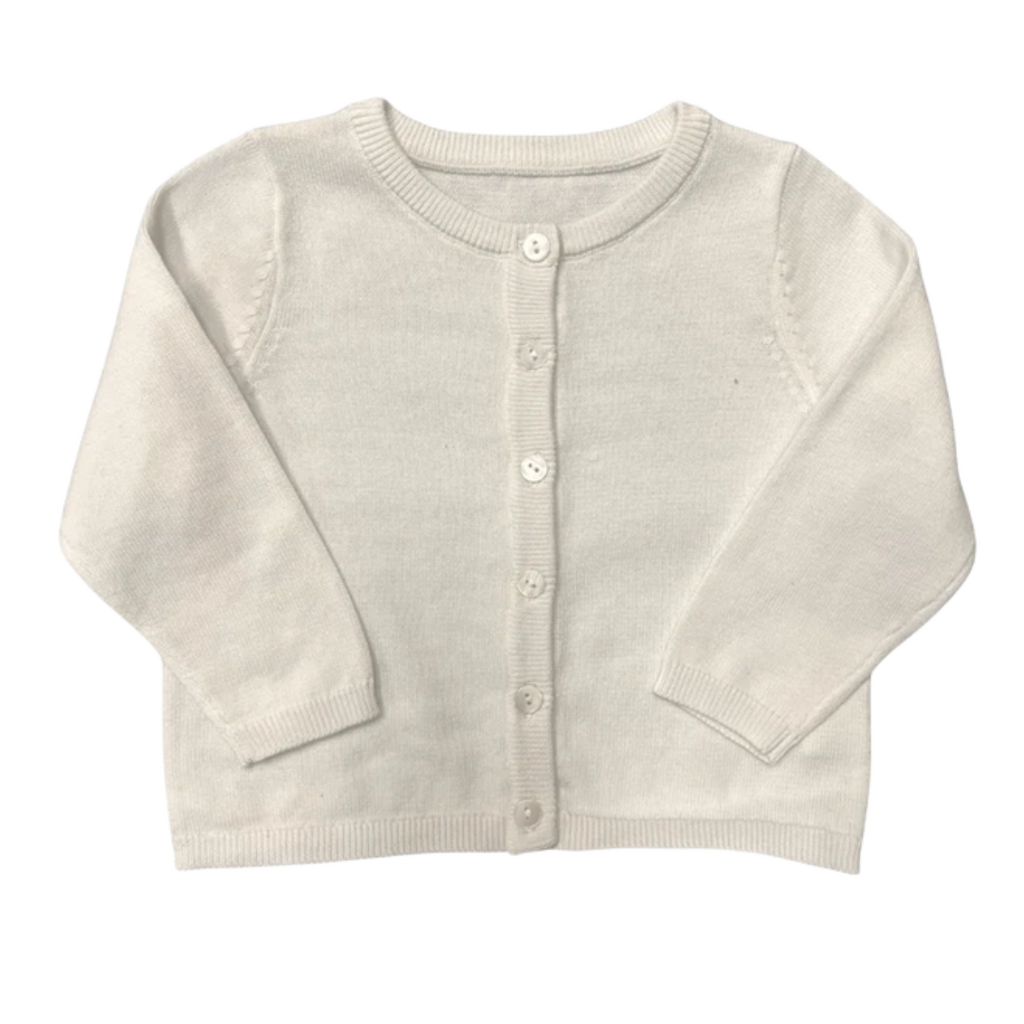 KNIT CARDIGAN Ecru