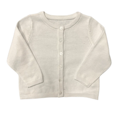 KNIT CARDIGAN Ecru