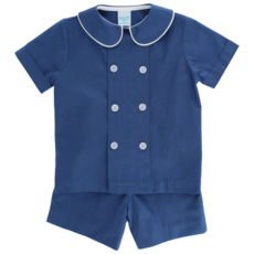 BAILEY BOYS POSH POSIES W CORNFLOWER-DRESSY SHORT SET