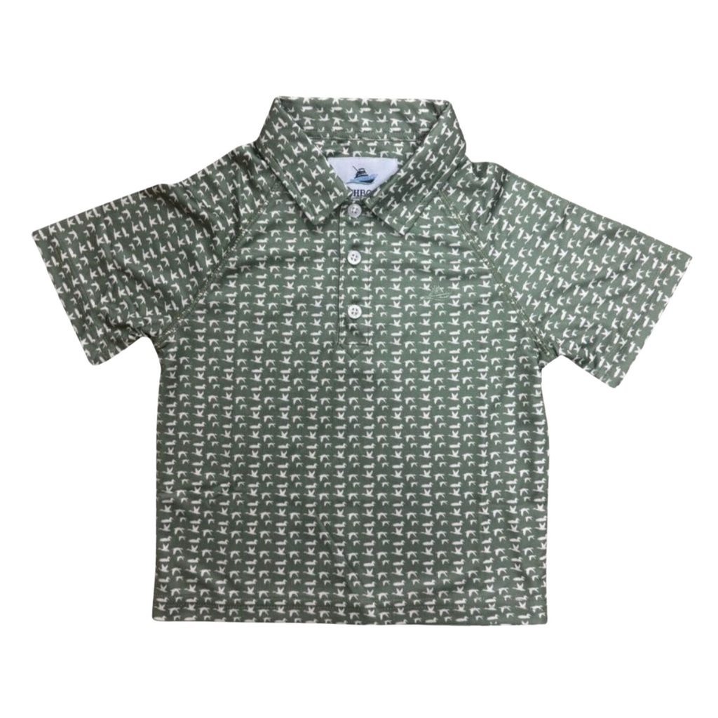 SOUTHBOUND Boys SS Polo-Ducks