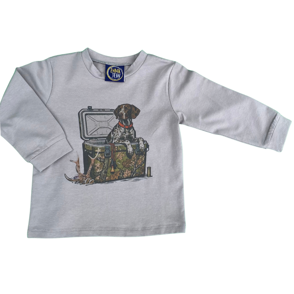 EMMA JEAN KIDS Cooler Pup L/S Boy's T-shirt