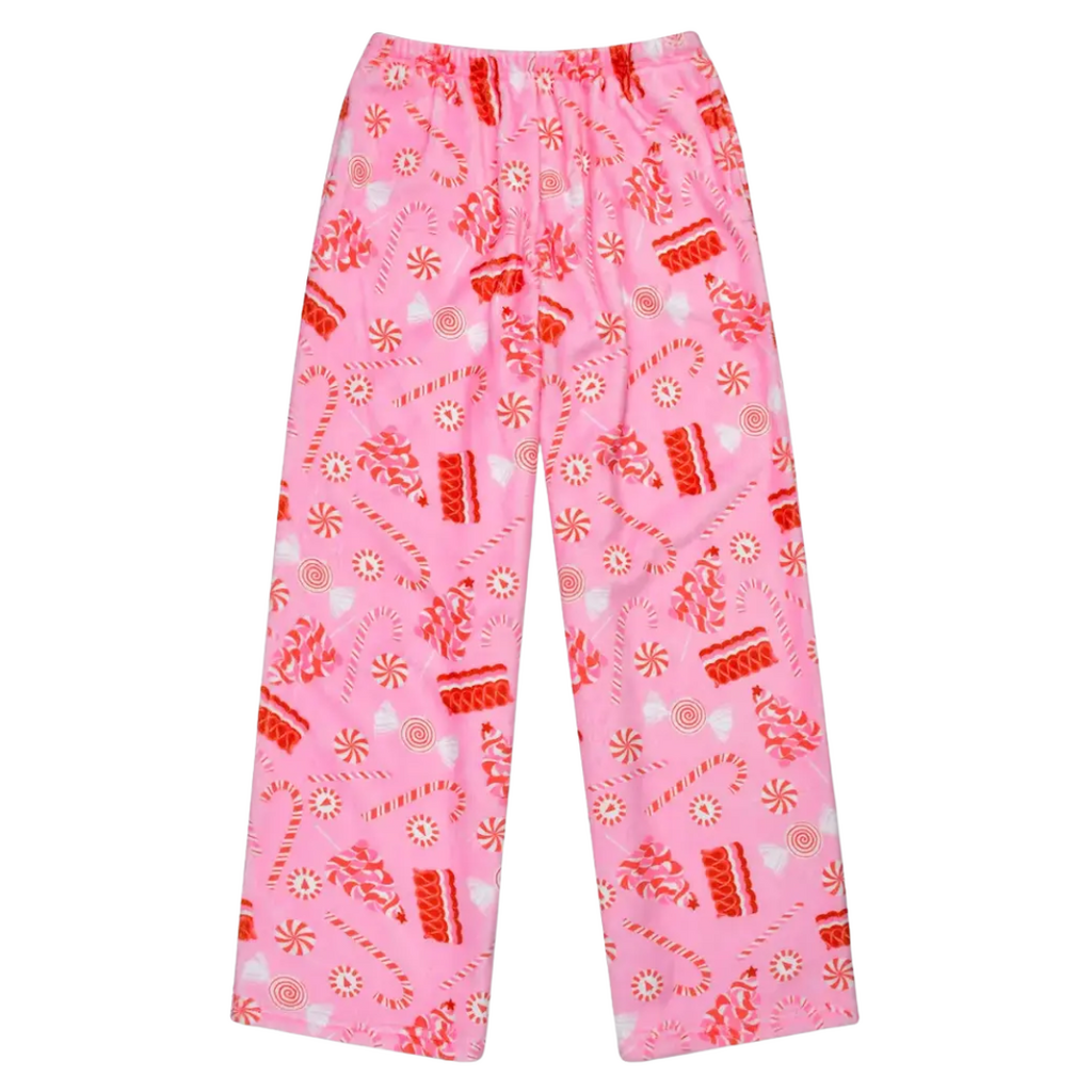 ISCREAM Peppermint Twist Plush Pants