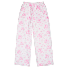 ISCREAM Pretty Pink Toile Plush Pants