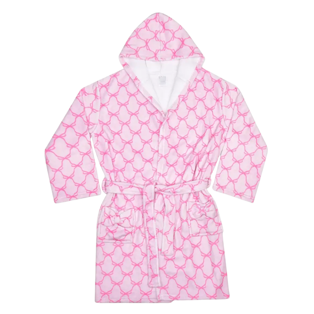 ISCREAM Sweet Trellis Bow Hooded Robe
